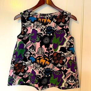 Marimekko floral tank